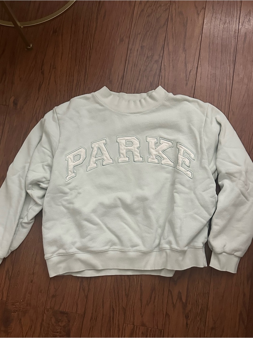 Parker Crewneck Sweatshirt in Light Mint